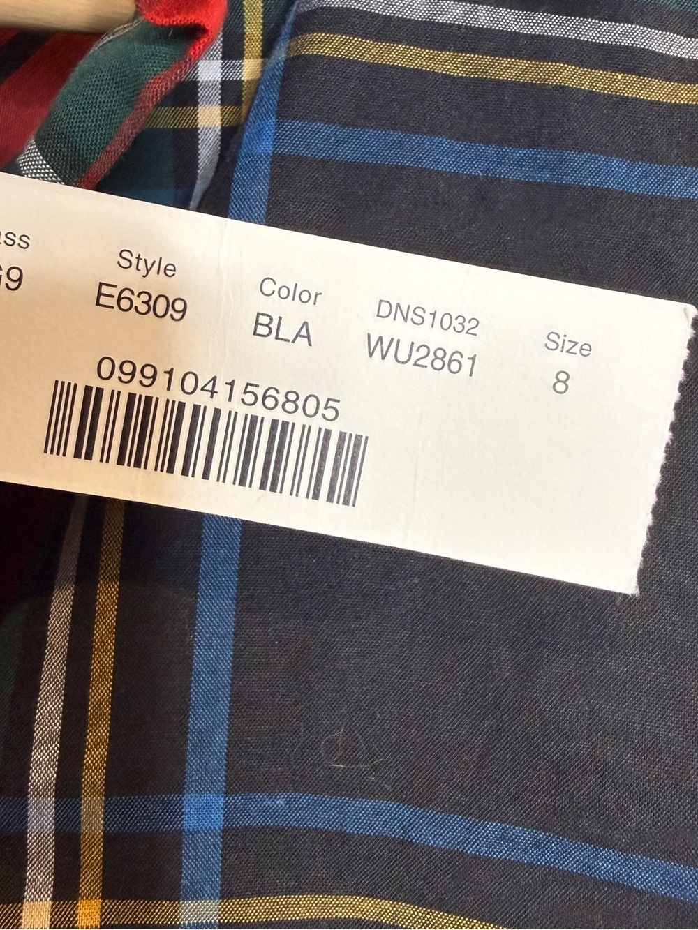J Crew Perfect Shirt Stewart Plaid - Picture 8 of 10